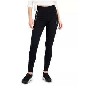 New INC INTERNATIONAL CONCEPTS Ponté-Knit Side-Zip Leggings